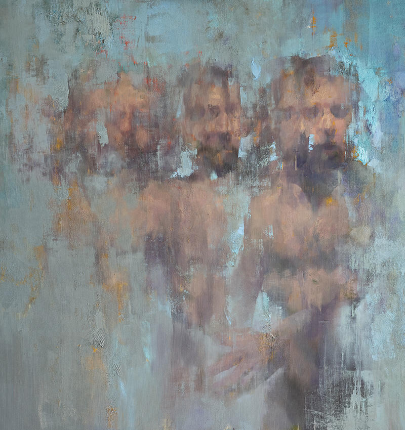 A breath, 120 × 130 cm, 2025