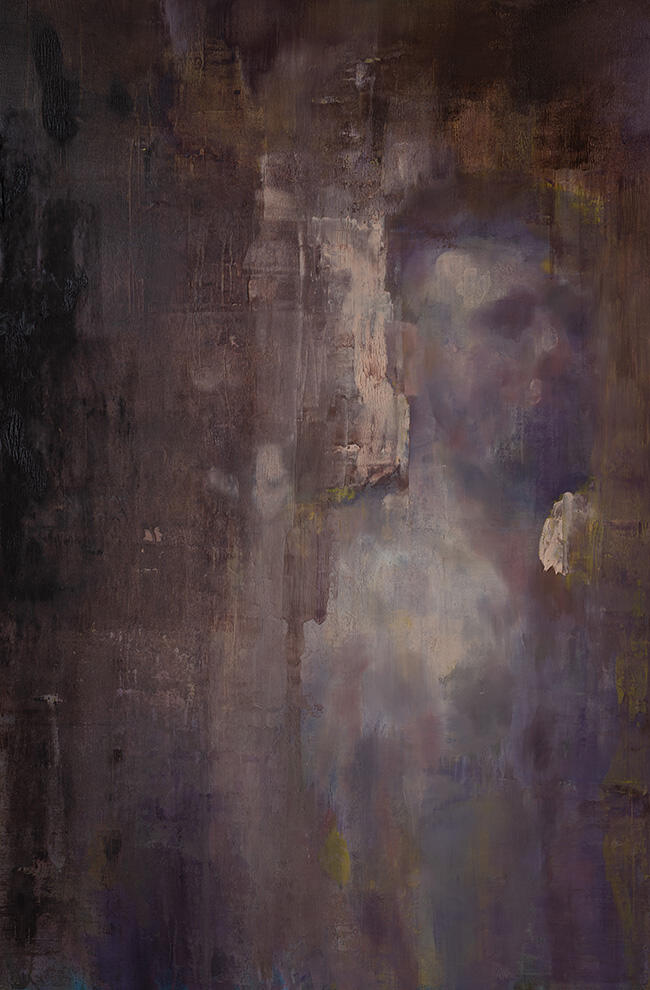 Hiding, 100 × 70 cm, 2024